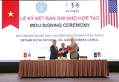 BHXH Việt Nam ký Biên bản ghi nhớ hợp tác với Hội đồng Kinh doanh Hoa Kỳ - ASEAN